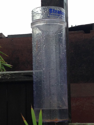 Morro Bay Rain Gauge